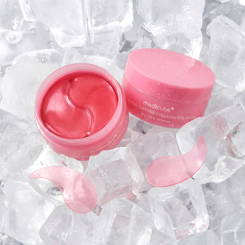 PDRN Pink Caffeine Collagen Eye Patch