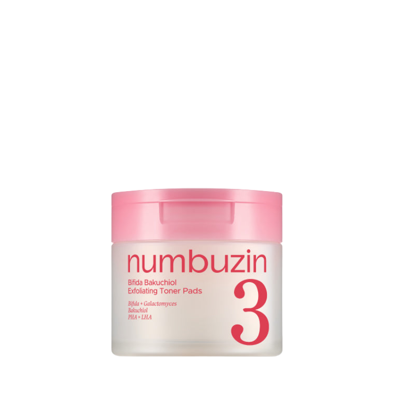 No.3 Bifida Bakuchiol Exfoliating Toner Pads