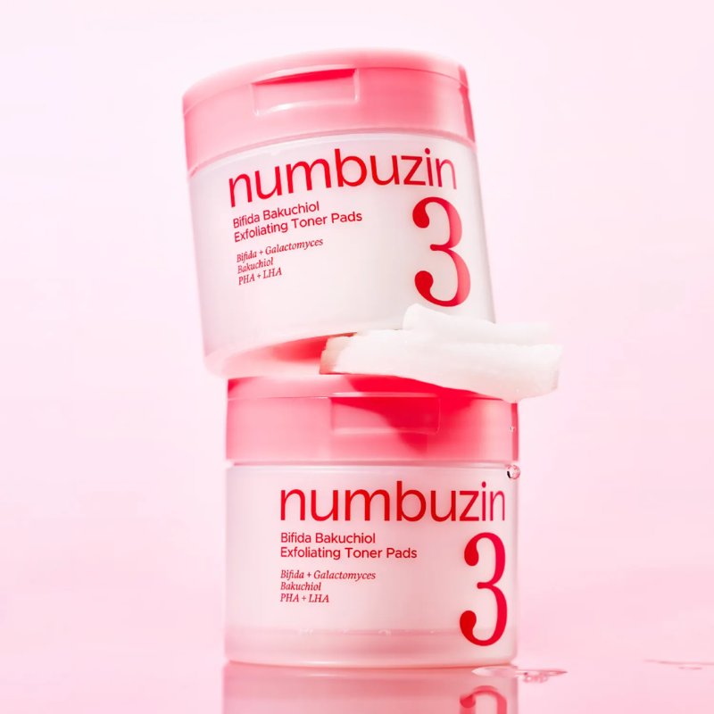 No.3 Bifida Bakuchiol Exfoliating Toner Pads