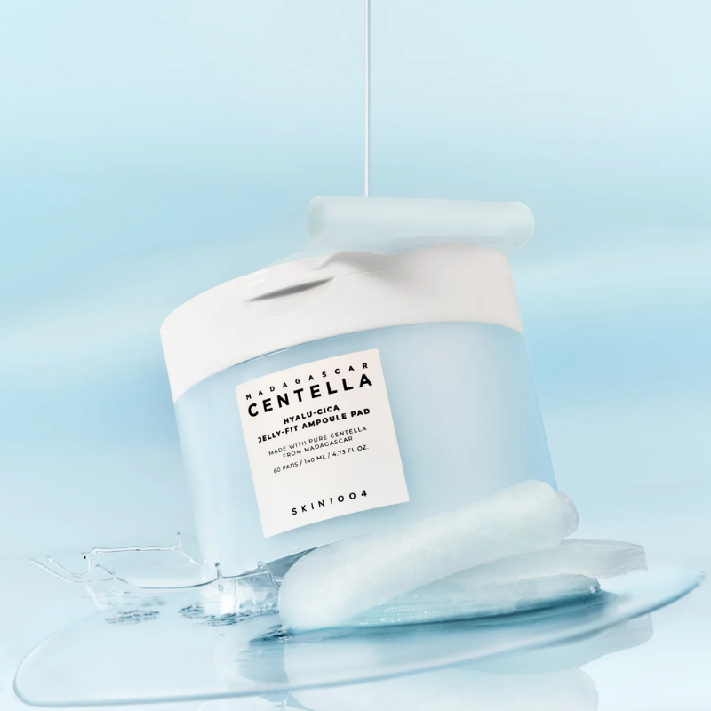 Madagascar Centella Hyalu-Cica Jelly-Fit Ampoule Pad