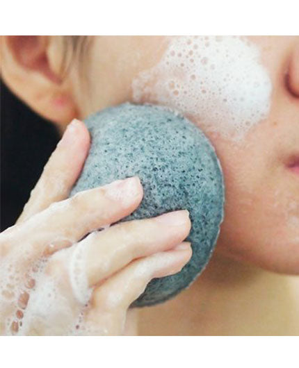 THE FACE SHOP Charcoal & Konjac Cleansing Puff | ACCESSORIES | BONIIK