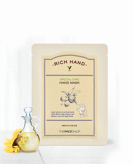 THE FACE SHOP Rich Hand V Special Care Hand Mask | MASK | BONIIK