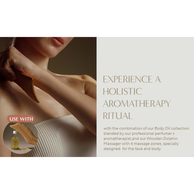 AROMATICA Dolphin Face & Body Massager | Shop BONIIK K-Beauty Skincare