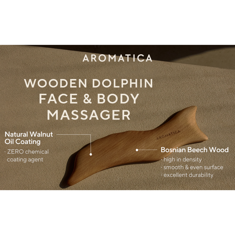 AROMATICA Dolphin Face & Body Massager | Shop BONIIK K-Beauty Skincare