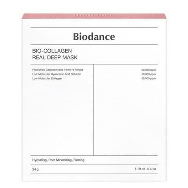 BIODANCE Bio-Collagen Real Deep Mask 4pcs | BONIIK Best Korean Beauty Skincare Makeup Store in Australia