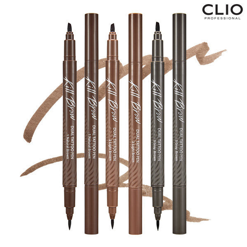 CLIO Kill Brow Dual Tattoo Pen | BONIIK Best Korean Beauty Skincare Makeup Store in Australia