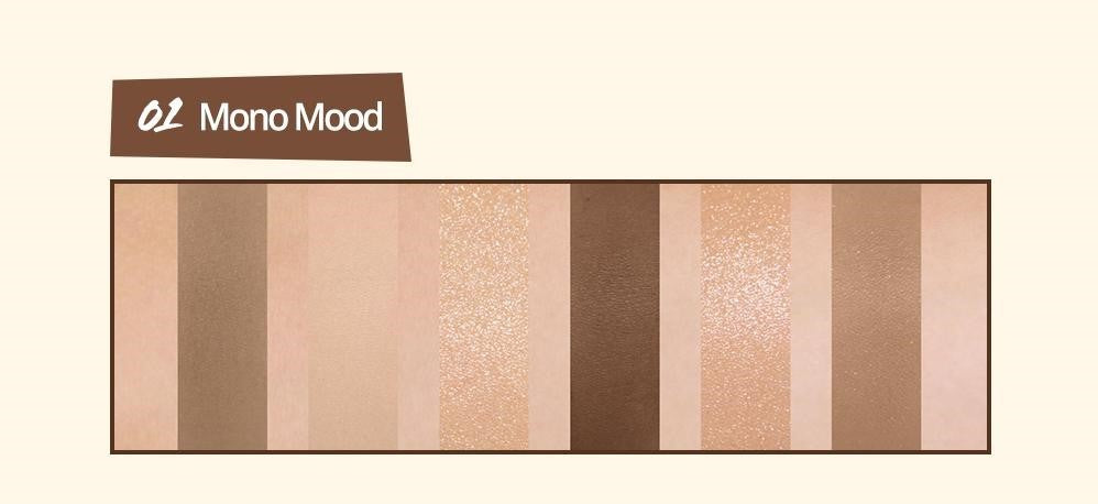 CLIO Pro Eye Palette Mini 01 Mono Mood | Makeup | BONIIK Australia