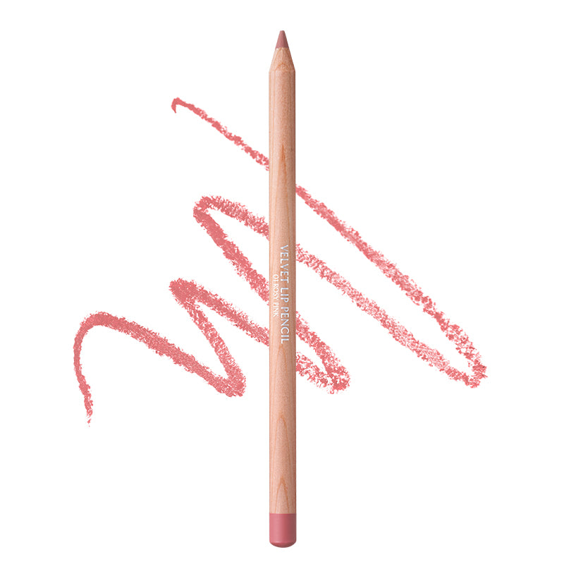CLIO Velvet Lip Pencil Set 01 Rosy Pink | BONIIK Best Korean Beauty Skincare Makeup Store in Australia