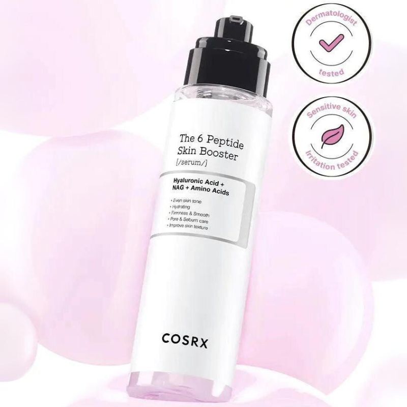 COSRX The 6 Peptide Skin Booster Serum | BONIIK | Best Korean Beauty Skincare Makeup in Australia