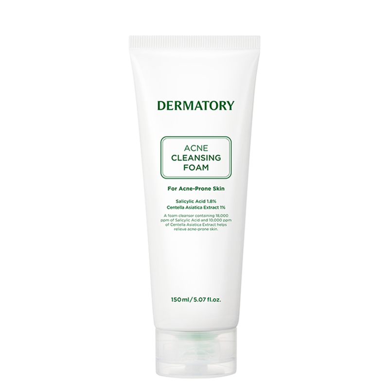 DERMATORY Acne Cleansing Foam For Acne-Prone Skin | BONIIK Australia