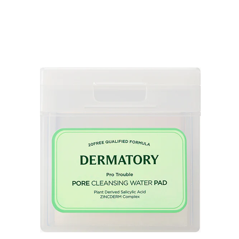 DERMATORY Pro Trouble Pore Cleansing Water Pad | Shop BONIIK K-Beauty