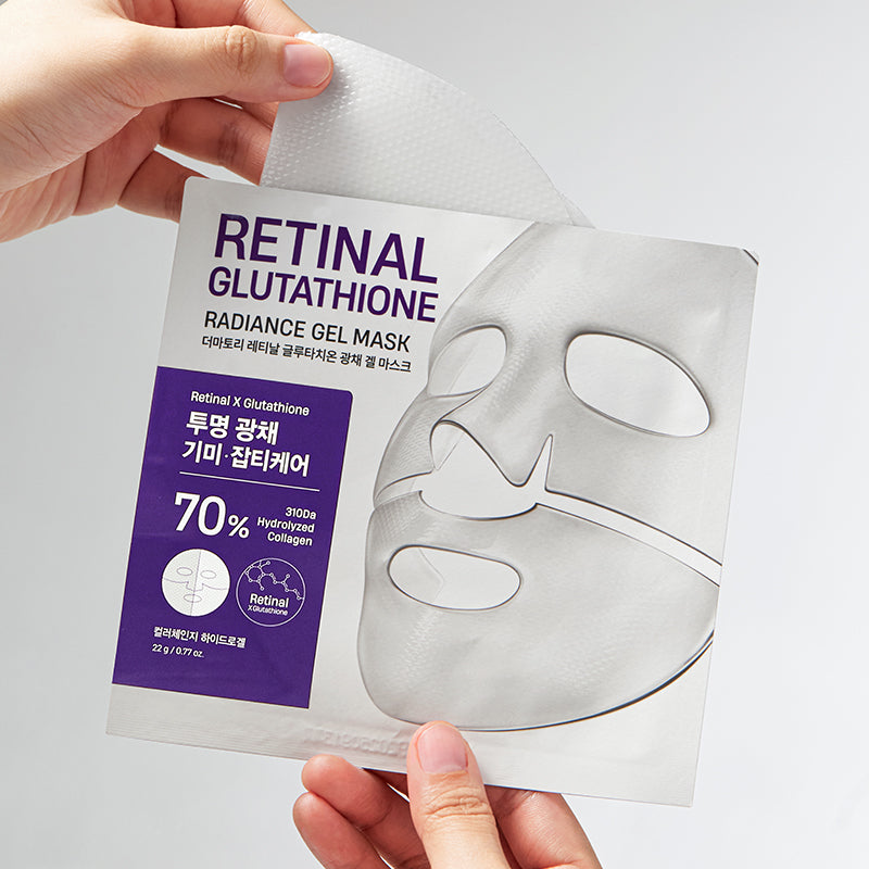DERMATORY Retinol Glutathione Radiance Gel Mask | BONIIK Best Korean Beauty Skincare Makeup Store in Australia