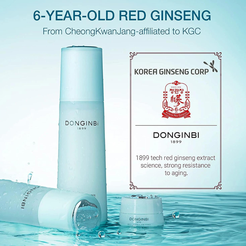 DONGINBI Red Ginseng Hydra Bounce Special Set | BONIIK K-Beauty Luxury Skincare