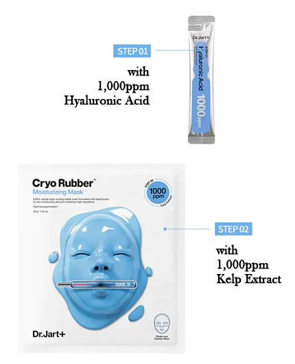 Cryo Rubber With Moisturizing Hyaluronic Acid Mask