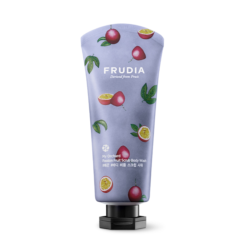 FRUDIA My Orchard Passion Fruit Scrub Body Wash | BONIIK Best Korean Beauty Skincare Makeup Store in Australia