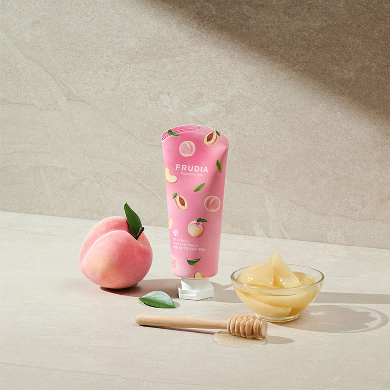 FRUDIA My Orchard Peach Body Essence | BONIIK Best Korean Beauty Skincare Makeup Store in Australia