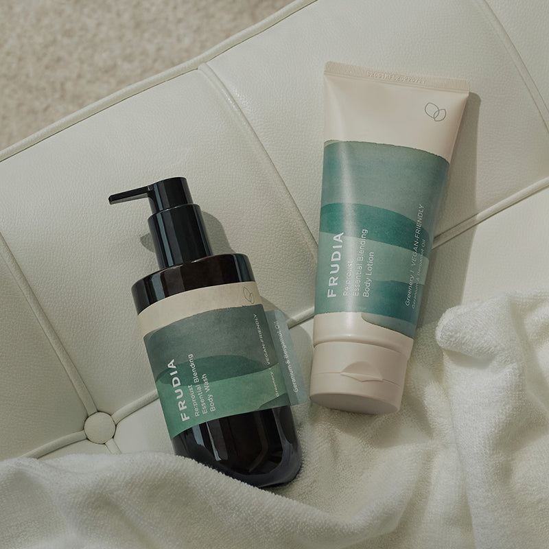 FRUDIA Re:proust Essential Blending Body Wash Greenery | BONIIK Best Korean Beauty Skincare Makeup Store in Australia