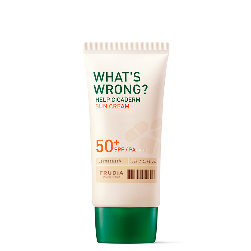 FRUDIA What's Wrong Help Cicaderm Sun Cream | BONIIK K-Beauty Skincare