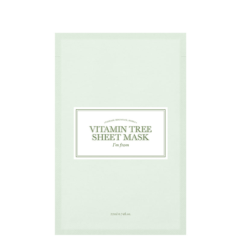 I'M FROM Vitamin Tree Sheet Mask | BONIIK Best Korean Beauty Skincare Makeup Store in Australia