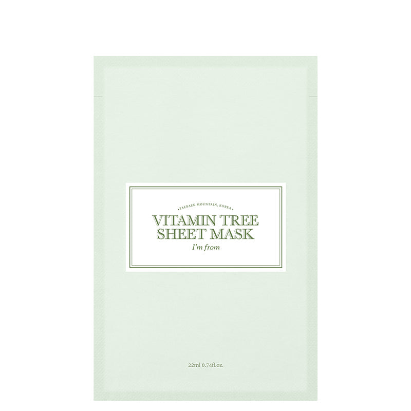 I'M FROM Vitamin Tree Sheet Mask | BONIIK Best Korean Beauty Skincare Makeup Store in Australia