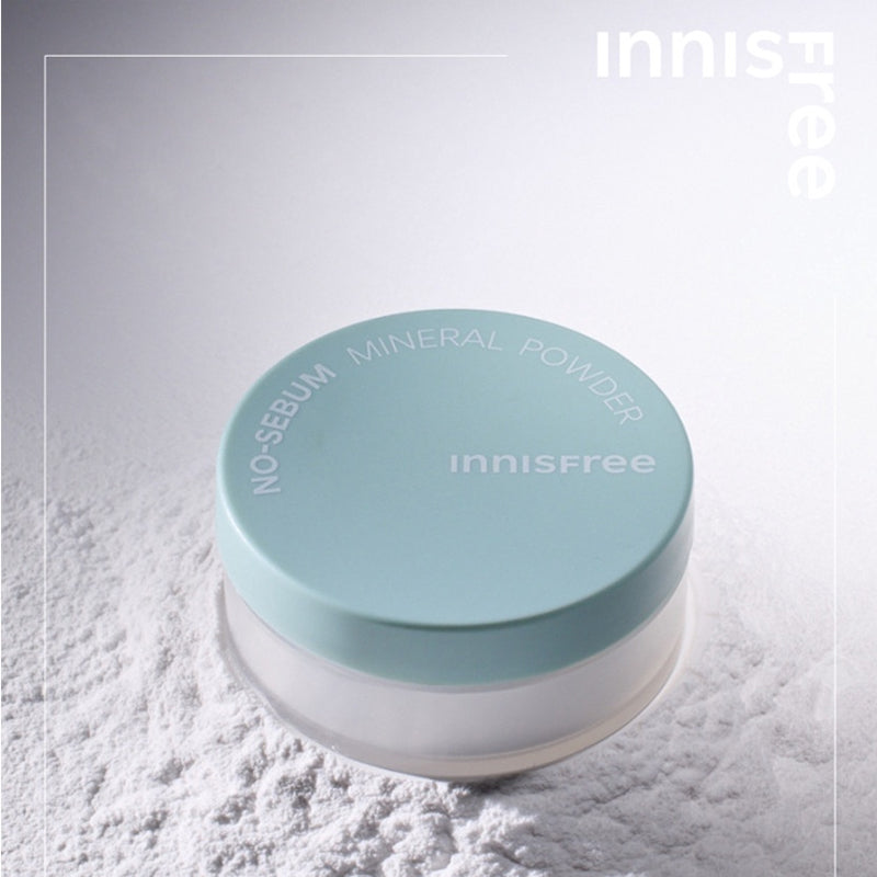 INNISFREE No Sebum Mineral Powder | Face Makeup | BONIIK Best Korean Beauty Skincare Makeup Store in Australia