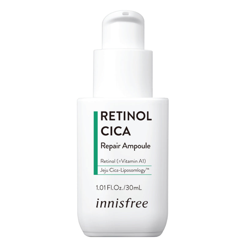 INNISFREE Retinol Cica Peptide Repair Ampoule BONIIK Best Korean Skincare