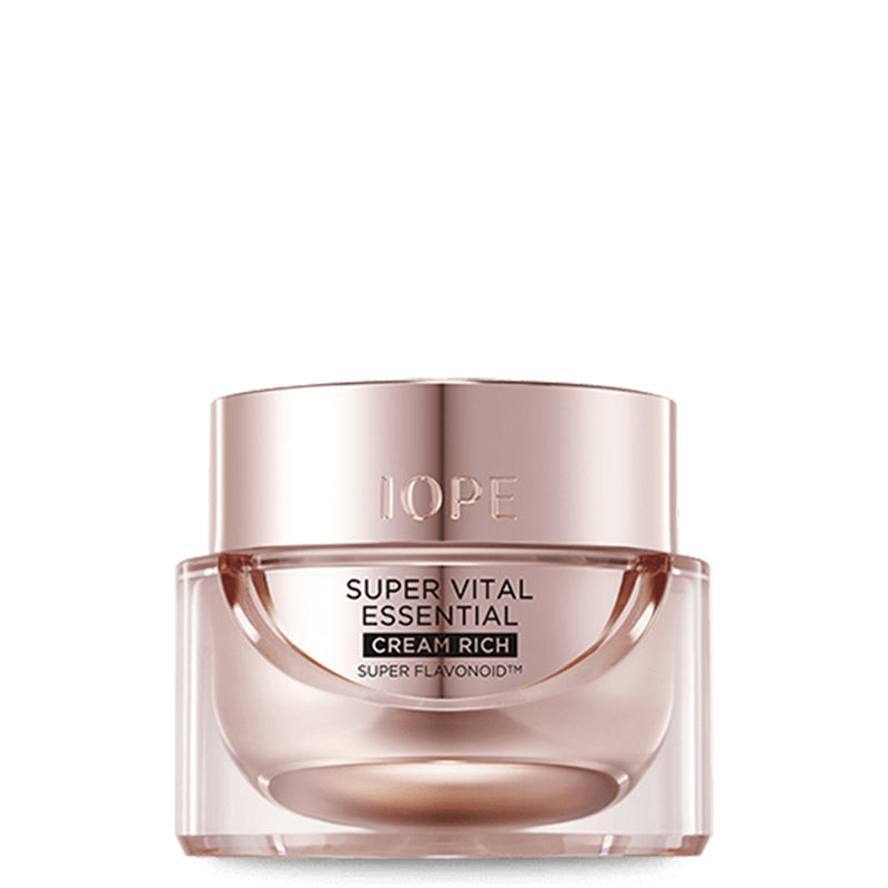 IOPE Super Vital Essential Cream Rich | BONIIK Best Korean Beauty Skincare Makeup Store in Australia