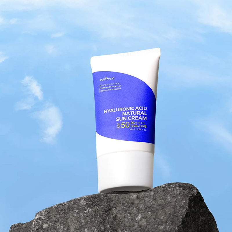ISNTREE Hyaluronic Acid Natural Sun Cream | BONIIK Best Korean Beauty Skincare Makeup Store in Australia