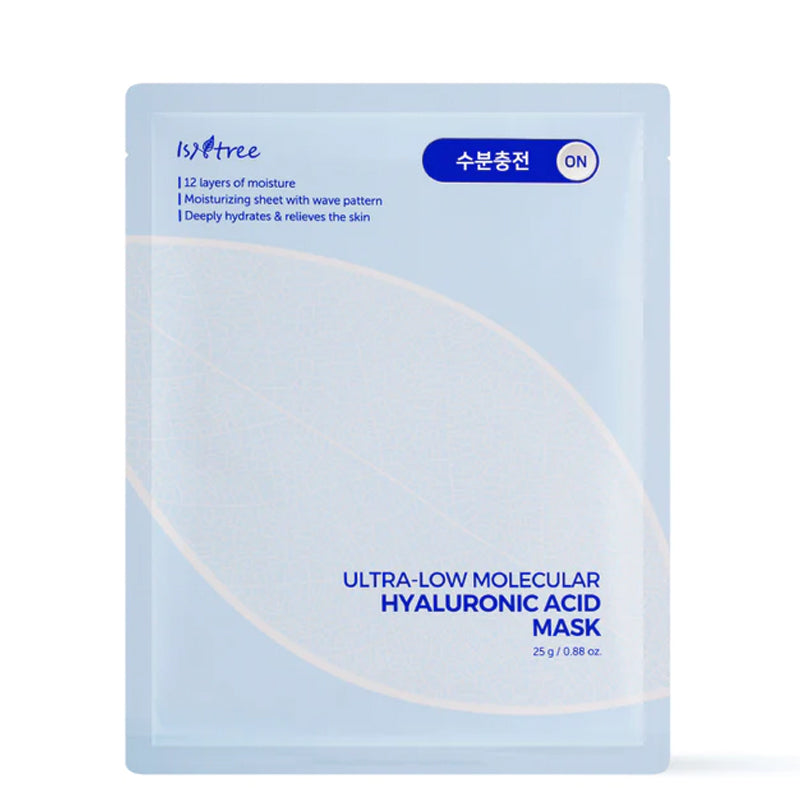 ISNTREE Ultra Low Molecular Hyaluronic Acid Mask | BONIIK Best Korean Beauty Skincare Makeup Store in Australia