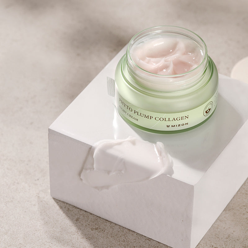 MIZON Phyto Plump Collagen Night Cream | BONIIK Best Korean Beauty Skincare Makeup Store in Australia