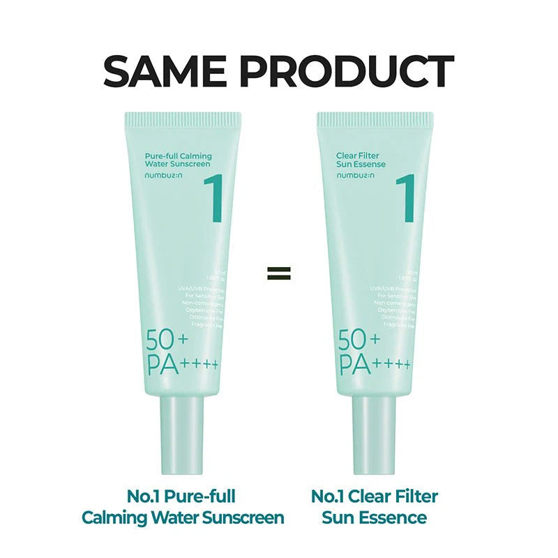 NUMBUZIN No.1 Clear Filter Sun Essence | BONIIK Best Korean Beauty Skincare Makeup Store in Australia