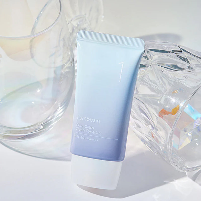 NUMBUZIN No.1 Pure Glass Clean Tone Up | BONIIK Best Korean Beauty Skincare Makeup Store in Australia
