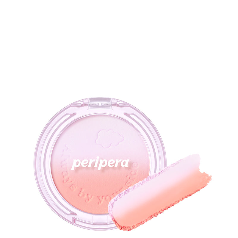PERIPERA Pure Blushed Custom Cheek 02 Fluffy Peach | BONIIK Best Korean Beauty Skincare Makeup Store in Australia