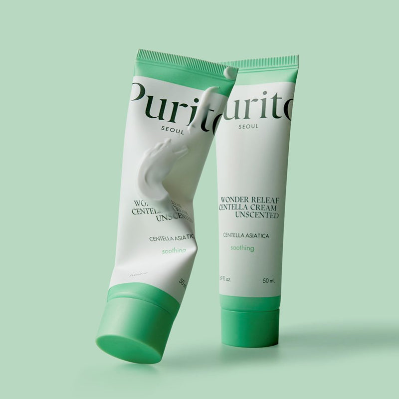 PURITO Wonder Releaf Centella Cream Unscented | BONIIK Best Korean Beauty Skincare Makeup Store in Australia