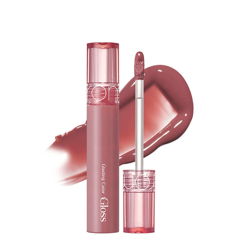 ROMAND Glasting Color Gloss 03 Rose Finch | BONIIK Best Korean Beauty Skincare Makeup Store in Australia