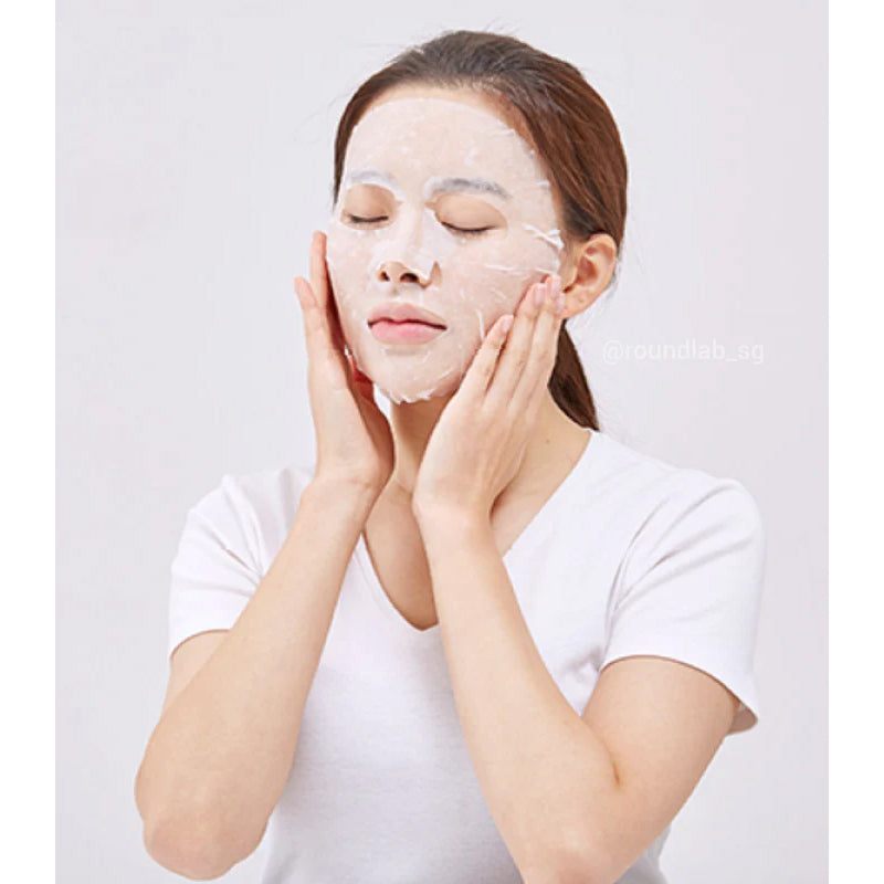 ROUND LAB Birch Juice Moisturizing Mask | BONIIK Best Korean Beauty Skincare Makeup Store in Australia