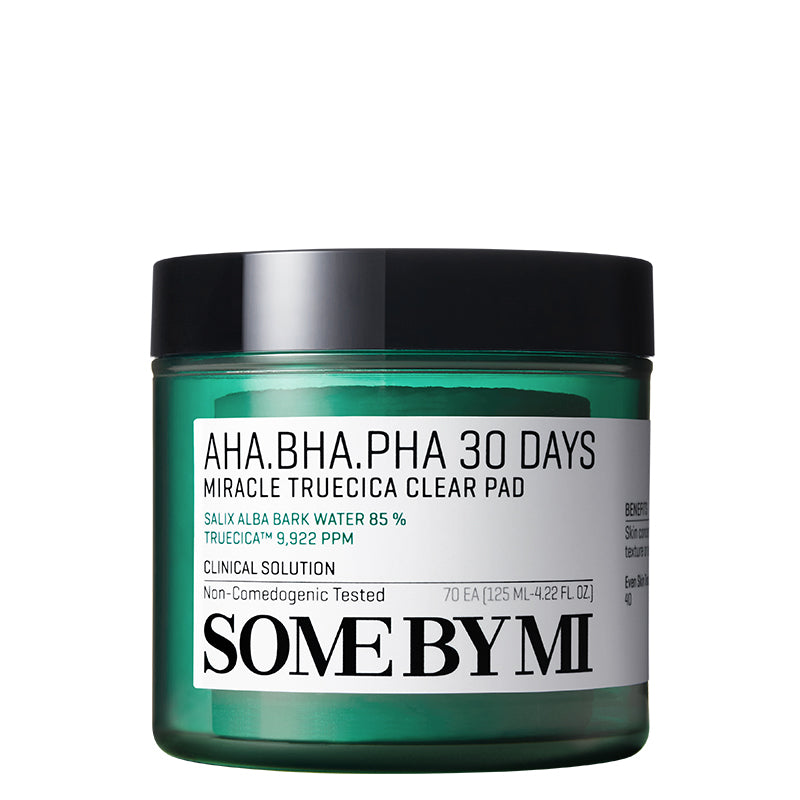 SOME BY MI AHA BHA PHA 30 Days Miracle Truecica Clear Pad | Toner | BONIIK | Best Korean Beauty Skincare Makeup in Australia