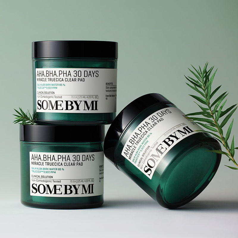 SOME BY MI AHA BHA PHA 30 Days Miracle Truecica Clear Pad | Toner | BONIIK | Best Korean Beauty Skincare Makeup in Australia