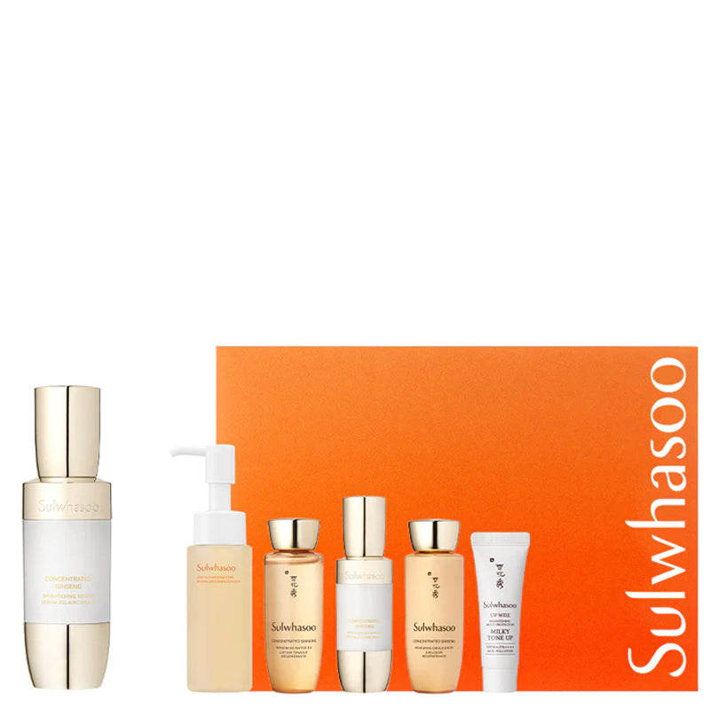 SULWHASOO Concentrated Ginseng Brightening Serum Set | BONIIK Best Korean Beauty Skincare Makeup Store in Australia