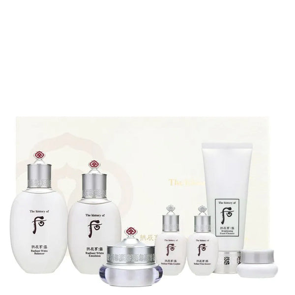 History of deals whoo whitening set