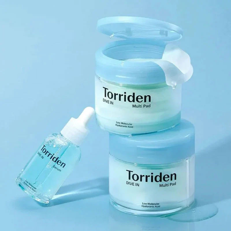 TORRIDEN Dive-In Low Molecular Hyaluronic Acid Multi Pad | BONIIK Best Korean Beauty Skincare Makeup Store in Australia