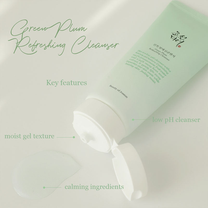 BEAUTY OF JOSEON Green Plum Refreshing Cleanser BONIIK Korean Skincare Australia