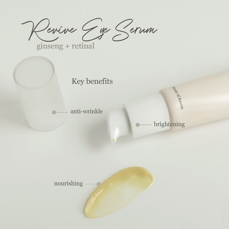 BEAUTY OF JOSEON Revive Eye Serum Ginseng + Retinal | BONIIK Best Korean Beauty Skincare Makeup Store in Australia