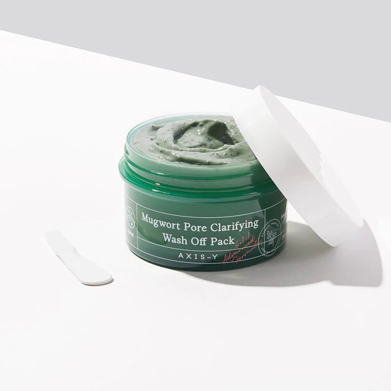AXIS-Y Mugwort Pore Clarifying Wash Off Pack | BONIIK Best Korean Beauty Skincare Makeup Store in Australia