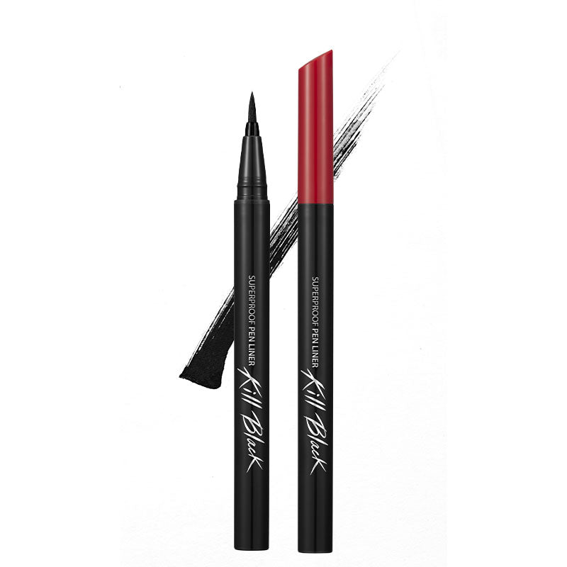 CLIO Superproof Pen Liner Kill Black 01 Black BONIIK Korean Makeup