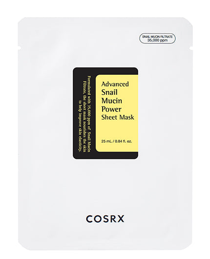 COSRX Advanced Snail Mucin Power Sheet Mask | BONIIK Australia