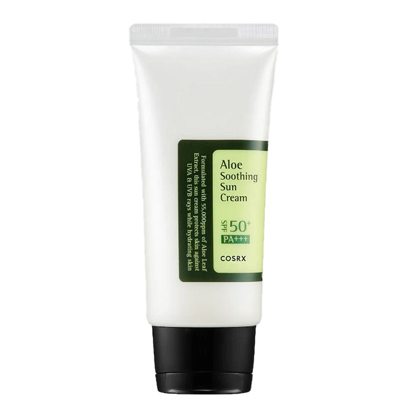 COSRX Aloe Soothing Sun Cream 50ml | BONIIK Best Korean Skincare Best Korean Makeup