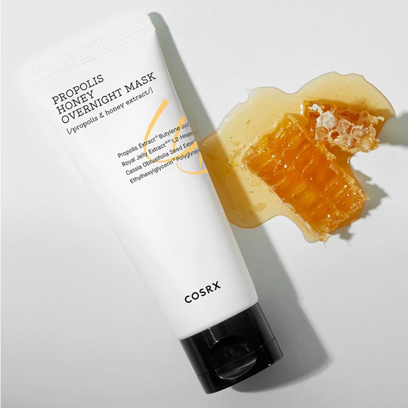 COSRX Full Fit Propolis Honey Overnight Mask  | Wash Off Mask | BONIIK Best Korean Skincare