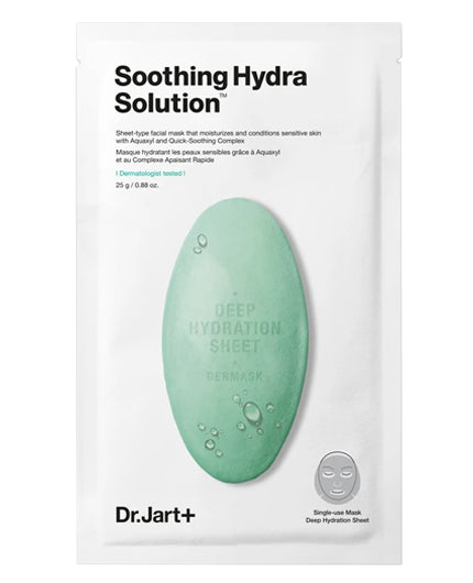 DR.JART Dermask Soothing Hydra Solution | Mask Sheet | BONIIK Best Korean Beauty Skincare Makeup in Australia