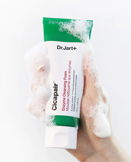 DR.JART Cicapair Enzyme Cleansing Foam | Face Wash for Sensitive Skin  | BONIIK Best Korean Beauty Skincare Makeup in Australia